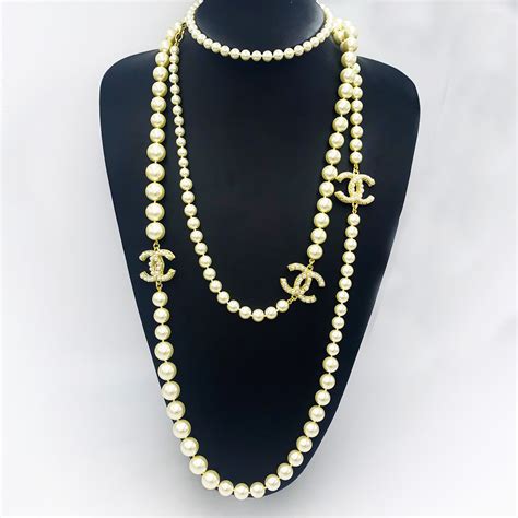 chanel brand necklace|chanel necklace price list.